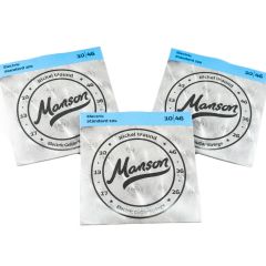 Manson Electric Guitar Strings Gauge 10-46 Multi-Pack