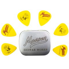 Manson Guitar Works Tortex Plectrum Tin Matthew Bellamy Signature 