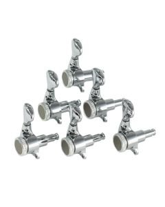 Gotoh 510 Magnum Lock Traditional Locking Tuners (SGS510Z-S5 CLMG-T) Chrome
