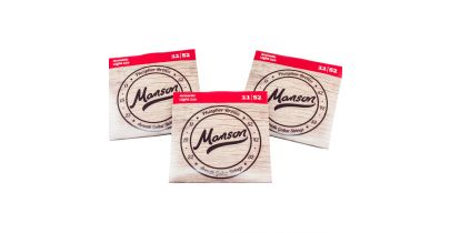Manson Acoustic Guitar Strings Gauge 11-52 Multi-Pack