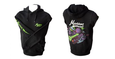 Manson Guitars Hoodie, Black