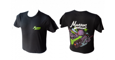 Manson Guitars T-Shirt, Black