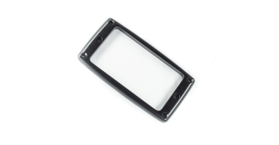 Manson Custom Hardware Black Aluminium Pickup Surround Single