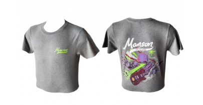 Manson Guitars T-Shirt, Grey