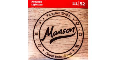 Manson Acoustic Guitar Strings Gauge 11-52