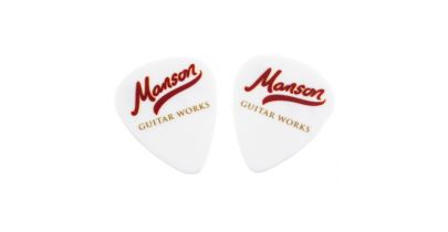 Manson Guitar Works Tortex Plectrum White