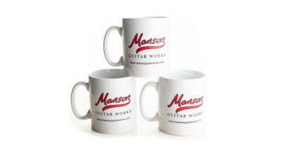 Manson Guitar Works Logo Mug White