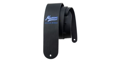 Manson Standard Leather Guitar Strap Bluebell