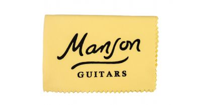Manson Guitar Works Supersoft Polishing Cloth Black