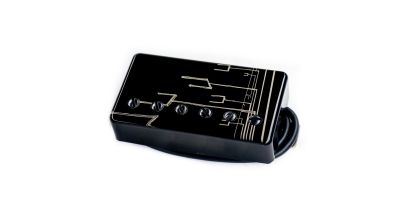 Manson PF-1 Matthew Bellamy Signature Humbucker Bridge Pickup Black Covered ORIGIN Etch