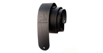 Manson Standard Leather Guitar Strap Black Knight