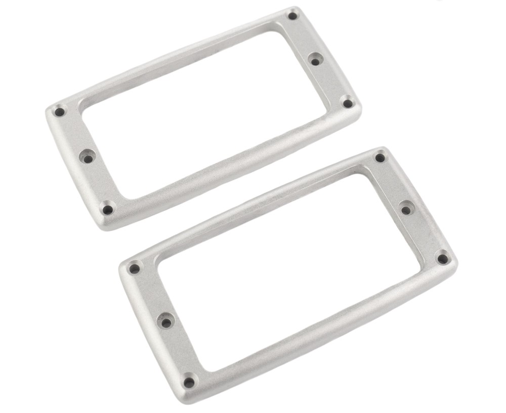 Manson Custom Hardware Raw Aluminium Pickup Surrounds