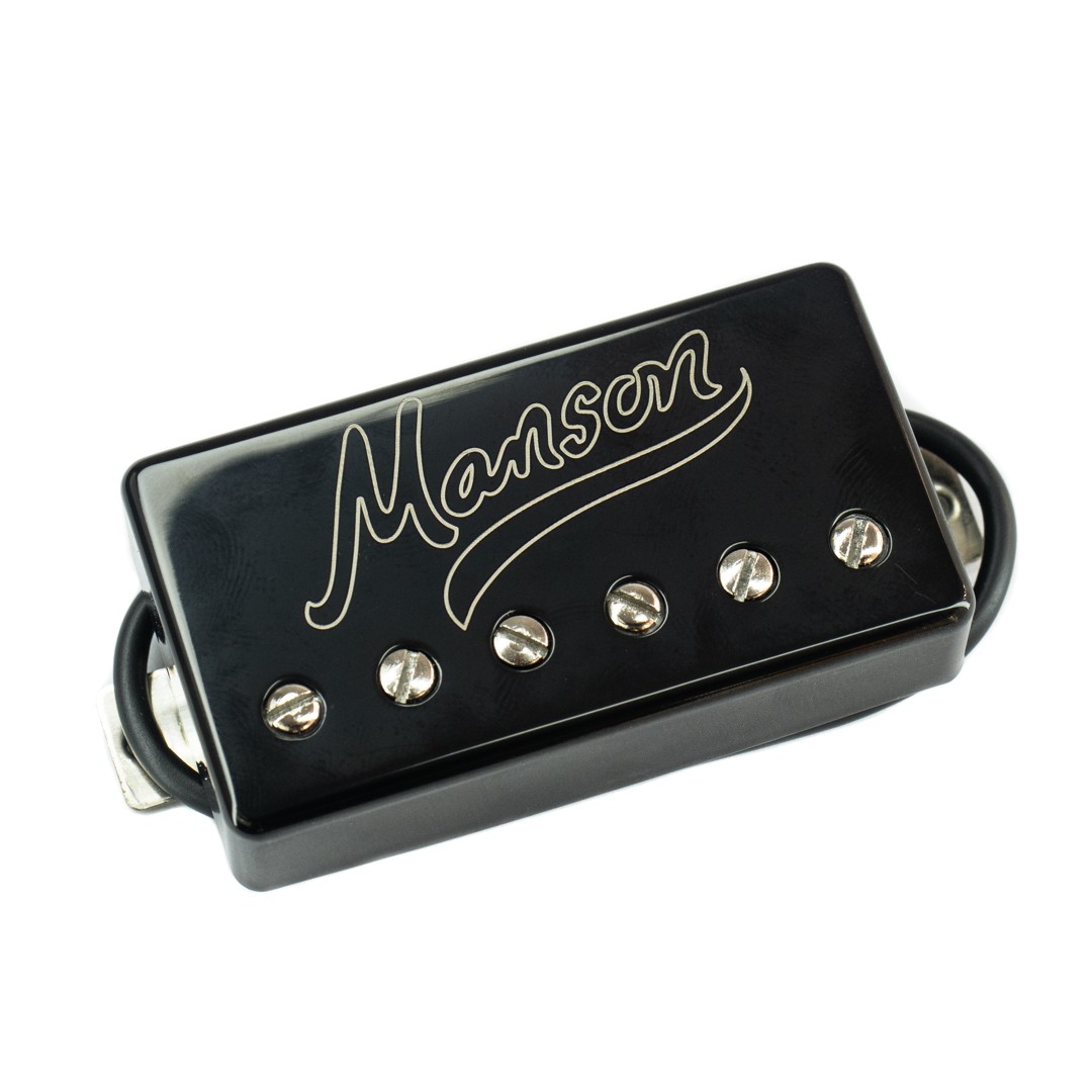 Manson PF-1 Matthew Bellamy Signature Humbucker Bridge Pickup Black Covered Manson Etched 