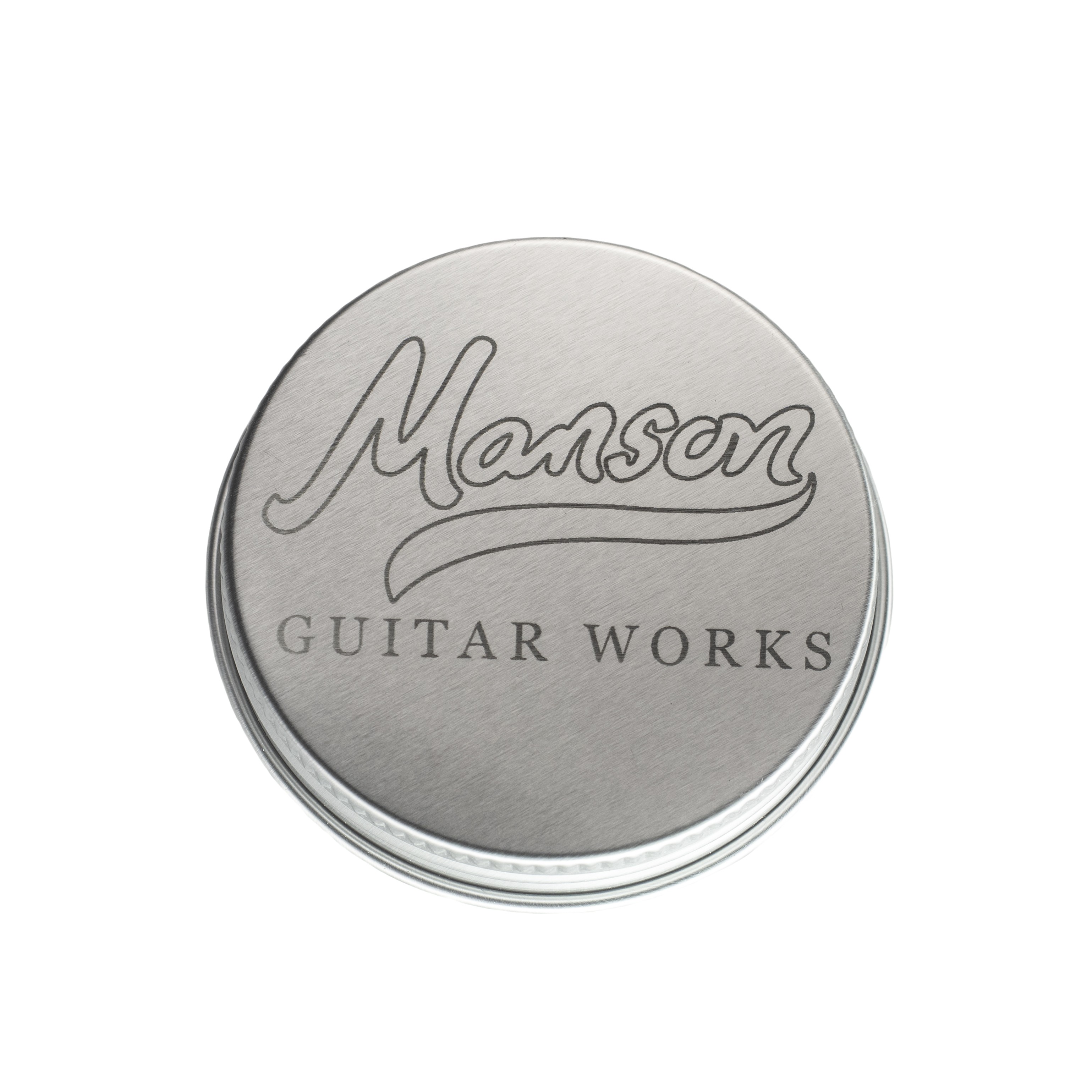 Manson Guitar Works Plectrum MGW Logo Tin