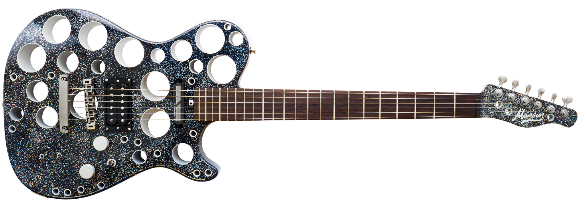 Custom MA Holey Night Sky Black