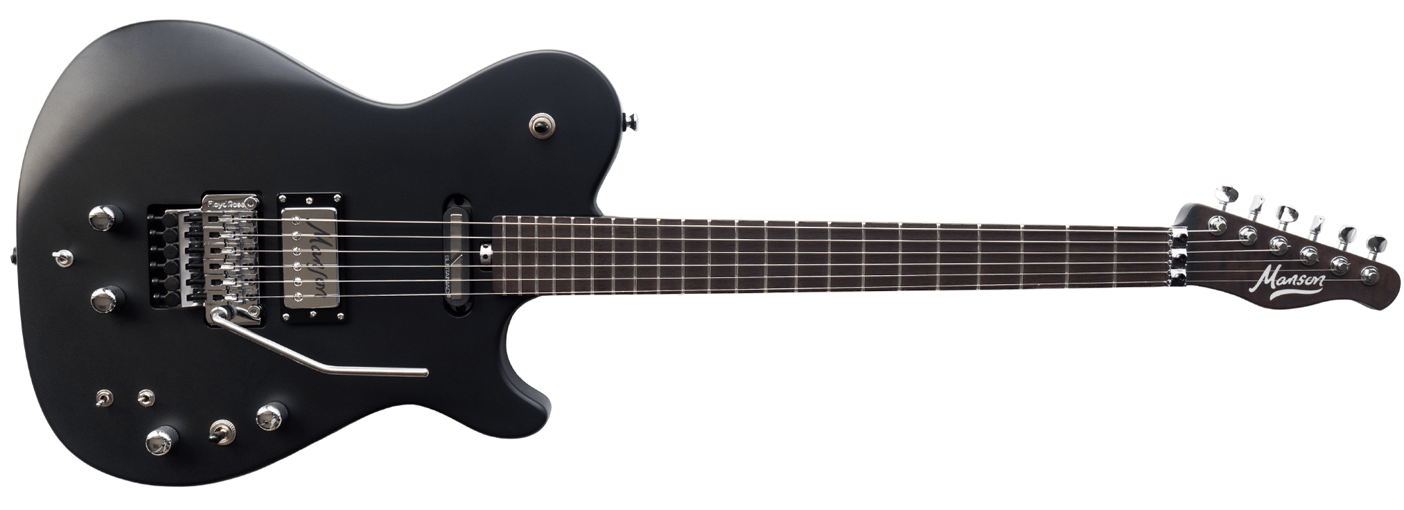 MA EVO SC Floyd Rose Sustainiac and Fuzz Factory Dry Satin Black